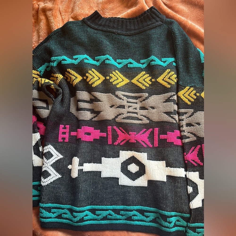 Aztec vintage sweater